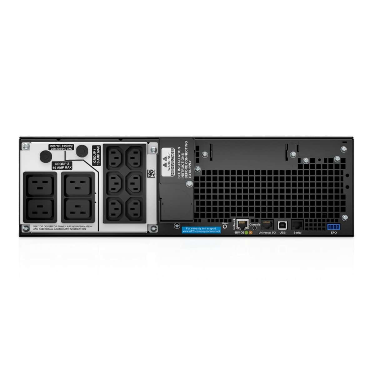 Dell APC Smart-UPS DLRT5KRMXLI – 5000VA / 4500W, Rack, Online Double Conversion - immagine 2