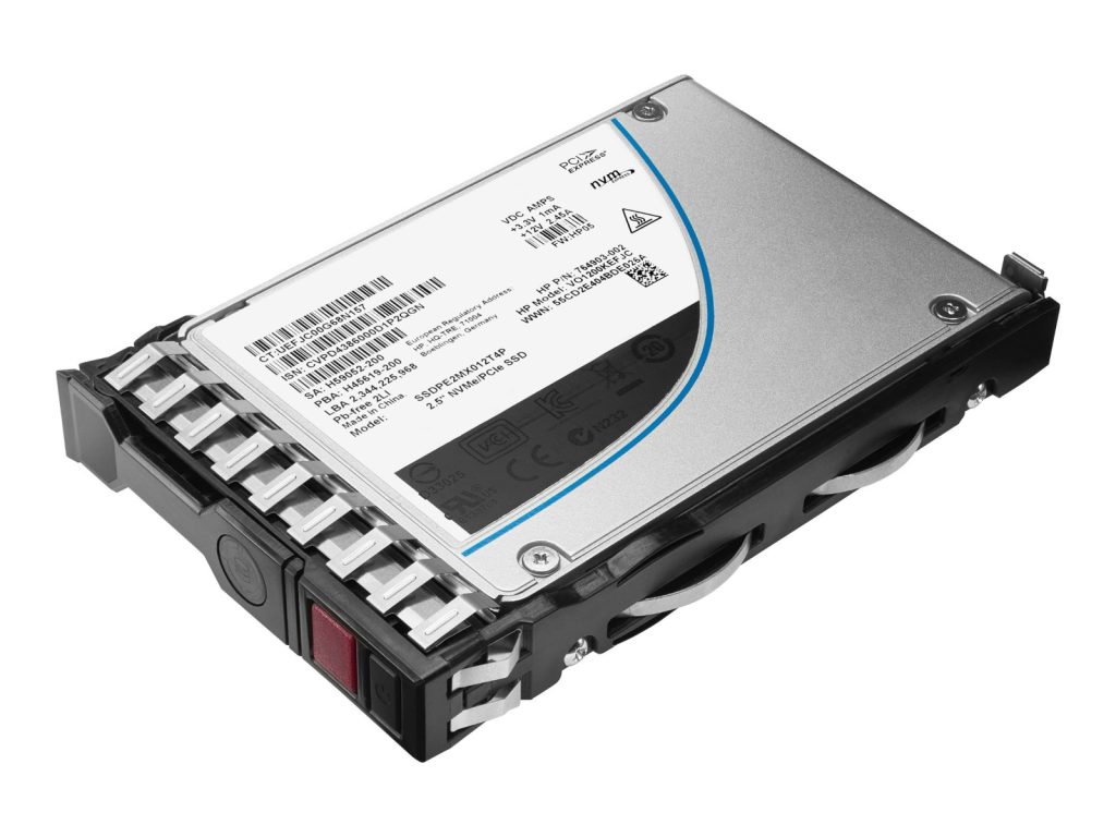SSD HPE da 2 TB NVMe da 2,5" ad alta intensità di lettura