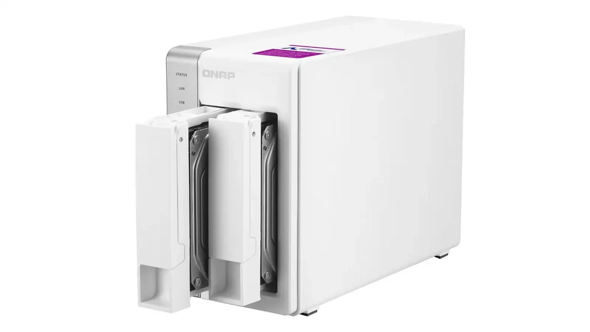 QNAP TS-231P NAS 2-slot 2x 1 TB SATA 3.5" - immagine 2