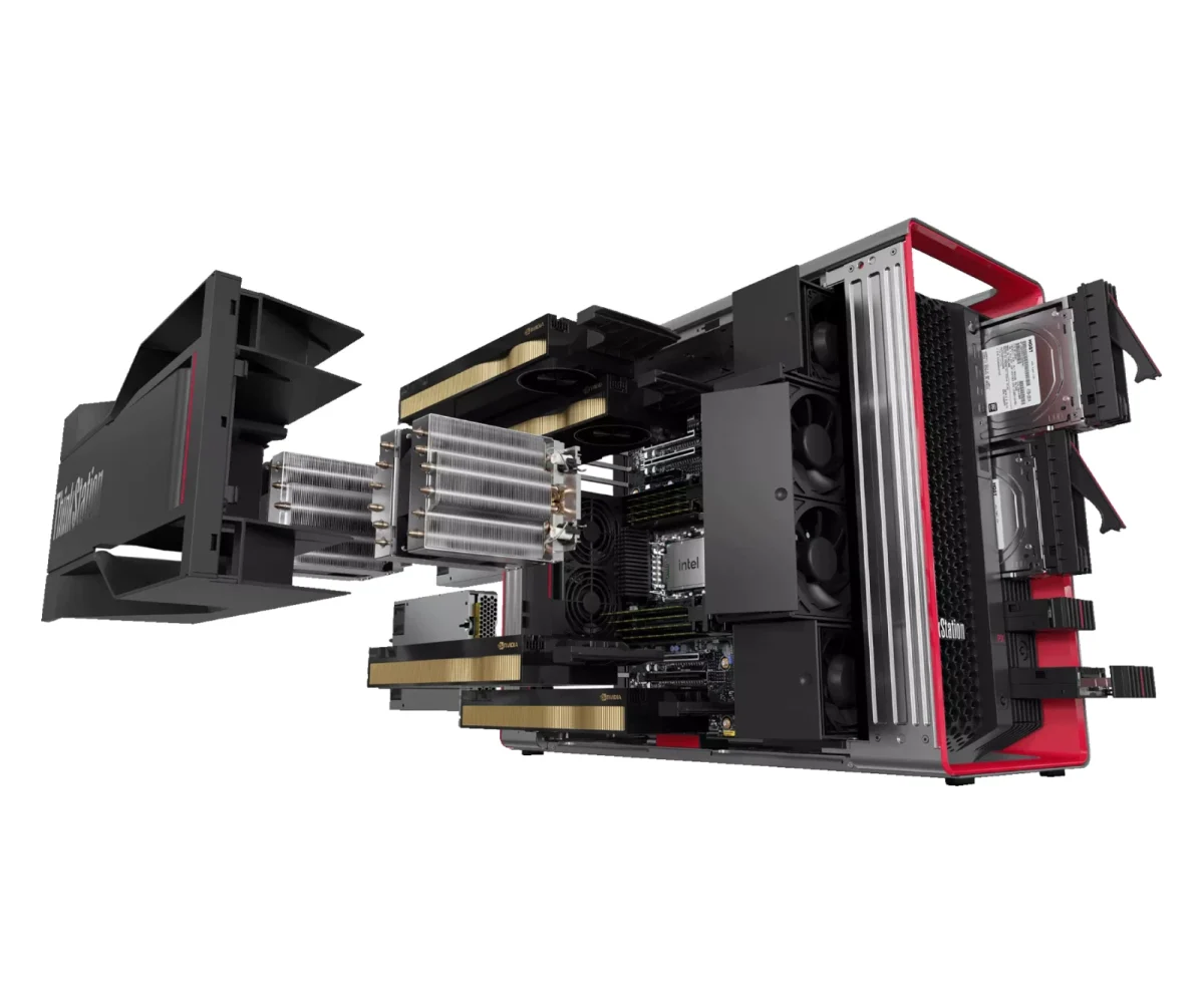 Lenovo ThinkStation PX 2x Intel Xeon 12-core 4410Y, 128 GB DDR5, 1 TB M2, W11P, T1000 Quadro - Image 3